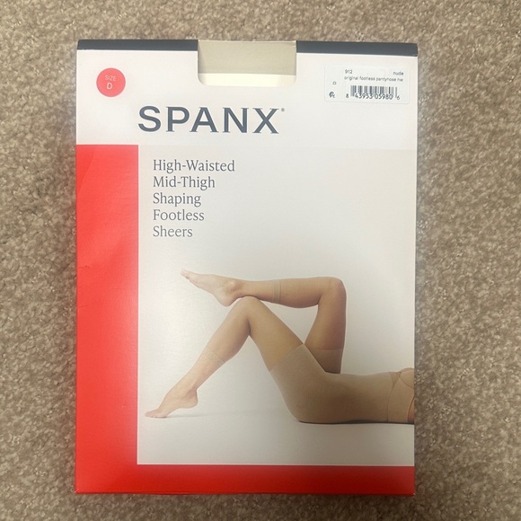 SPANX Other - SPANX High-Waisted Mid-Thigh Shaping Sheers - Nude